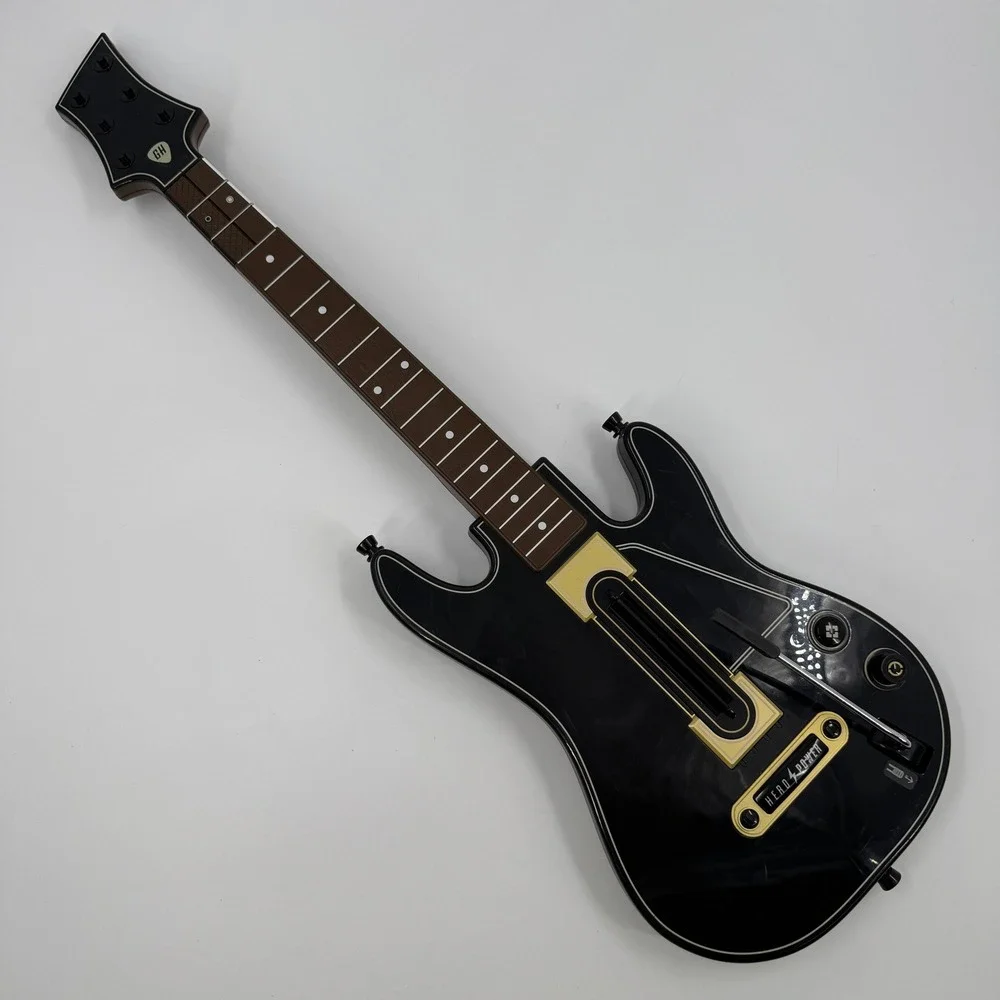 Activision Guitar Hero Live Wireless Guitar Controller 0000654 Black Gold